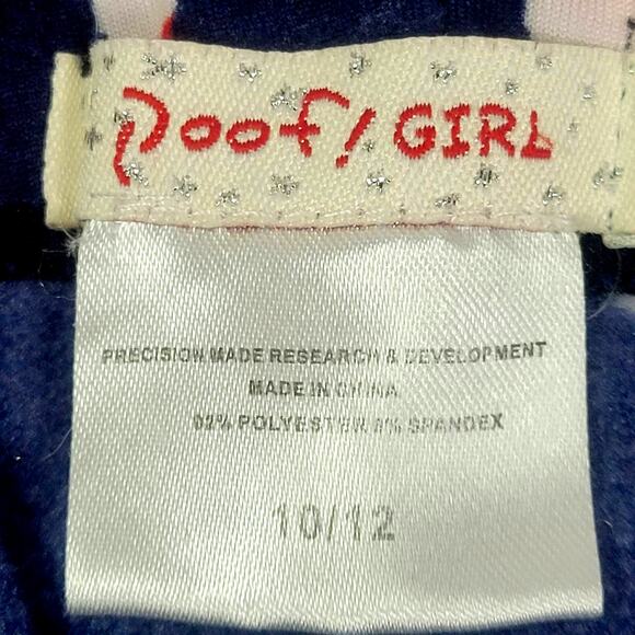 Poof Girl Christmas Pajamas Girl's Size 10/12 - Picture 2 of 5